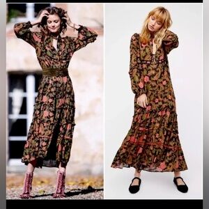 Spell Etienne Maxi Dress Fall Like New